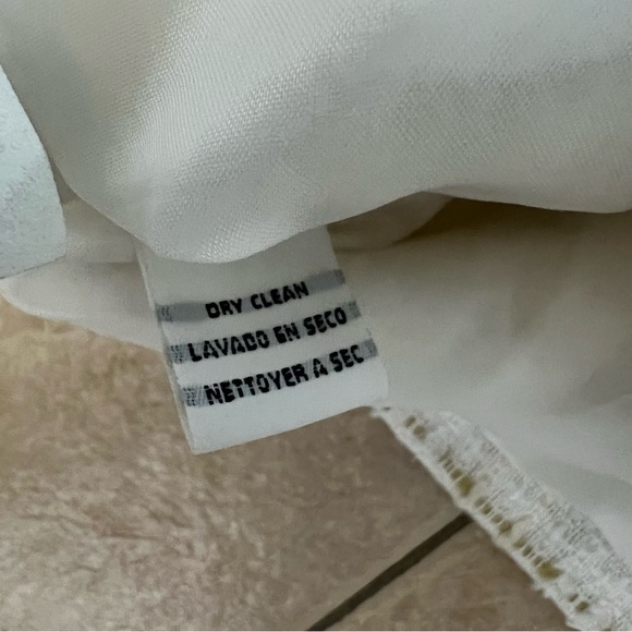 Christian Dior Women’s Blazer Size 12 White And Gold Tweed Jacket Vintage - Picture 8 of 14